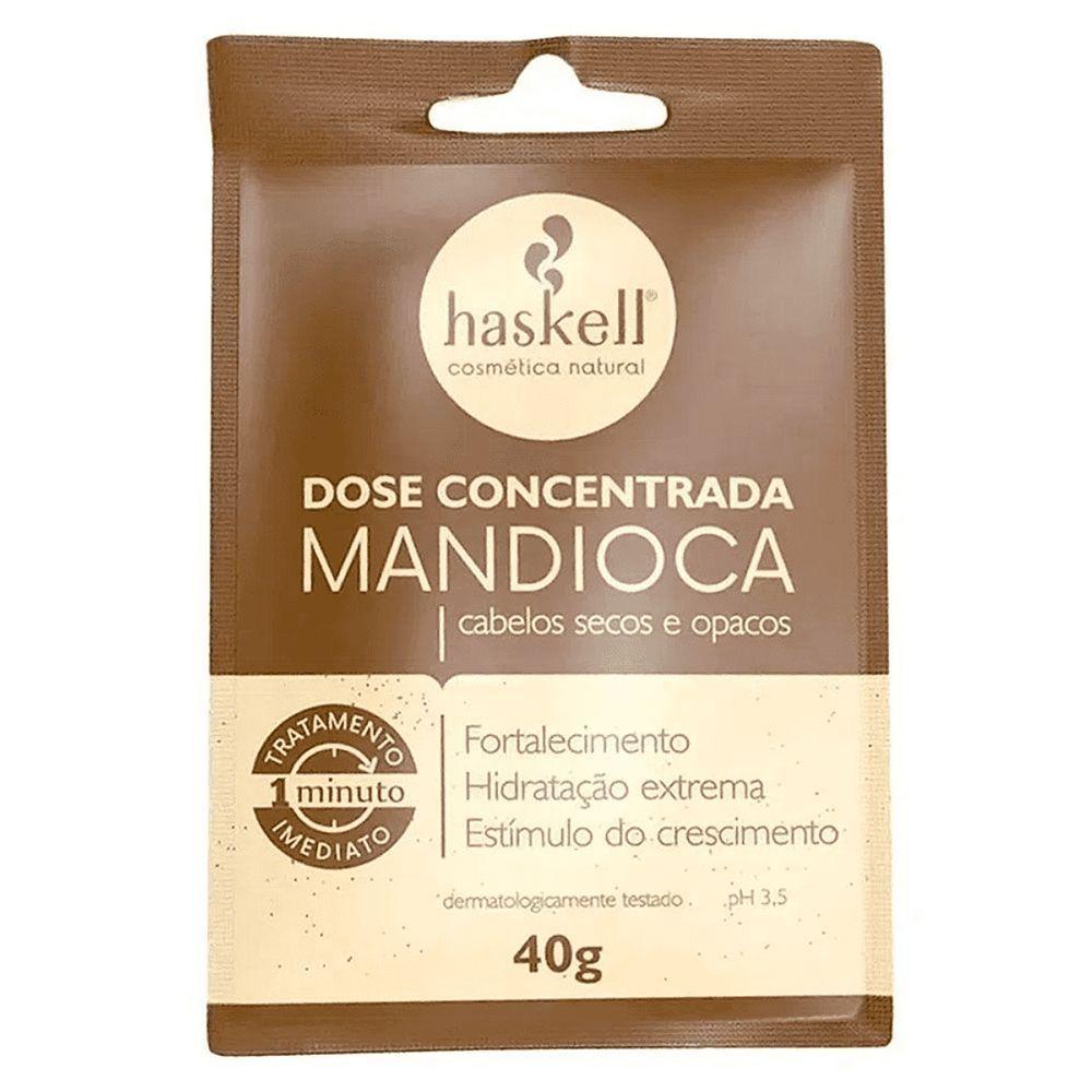 Máscara Dose Concentrada Mandioca Haskell 40G - 1