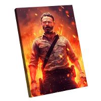 Quadro Rick Grimes Br Artes - 1