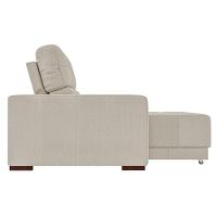 Sofá Sala De Estar Retrátil E Reclinável 5 Lugares Lisboa 320cm Couro Off White G58 - Gran Belo - 2