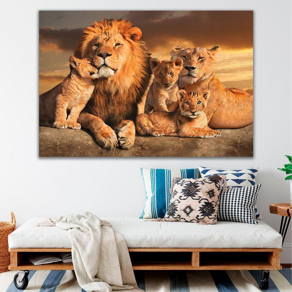 Quadro União Familiar Br Artes Médio 84x54 - 1