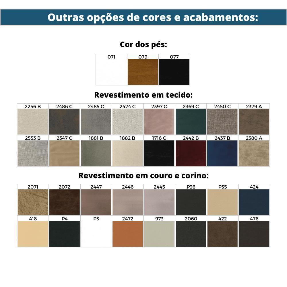 Sofá-Cama 3 Lugares Mh-1605 Herval Com Usb Linho Bege C - 3