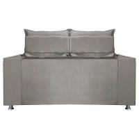 Sófa Retrátil E Reclinável 2 Lugares Madri Veludo Bege Speciale Home Bege - 5