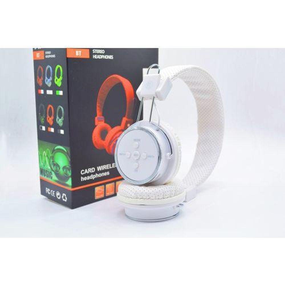 Fone Bluetooth B05 Wireless Stereo Branco - 5