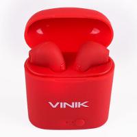 Fone De Ouvido Bluetooth Easy W1+ Tws True Wireless - Vermelho