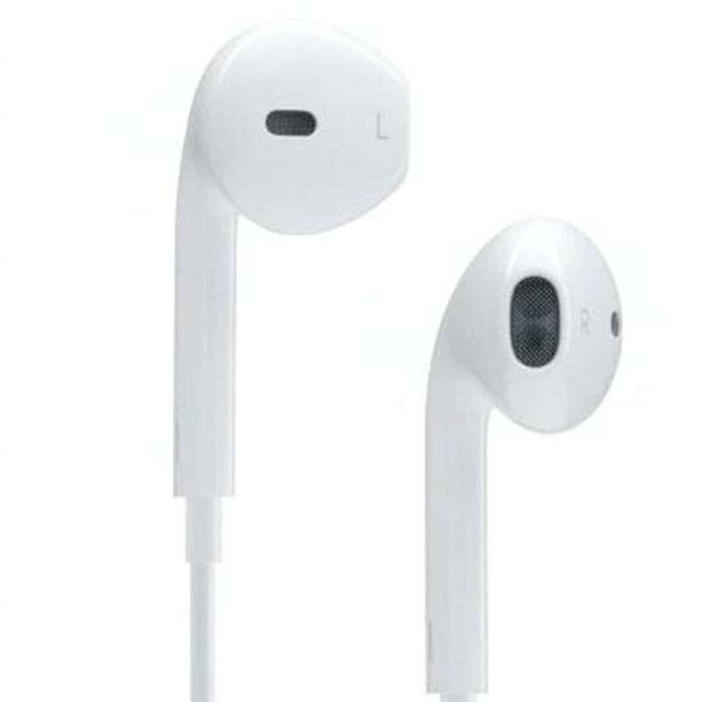 Fone De Ouvido Com Microfone E Controle De Volume P2 Branco - 2