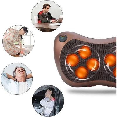 Almofada Massageadora Para Coluna Infravermelho 8 Giros C/ Infravermelho