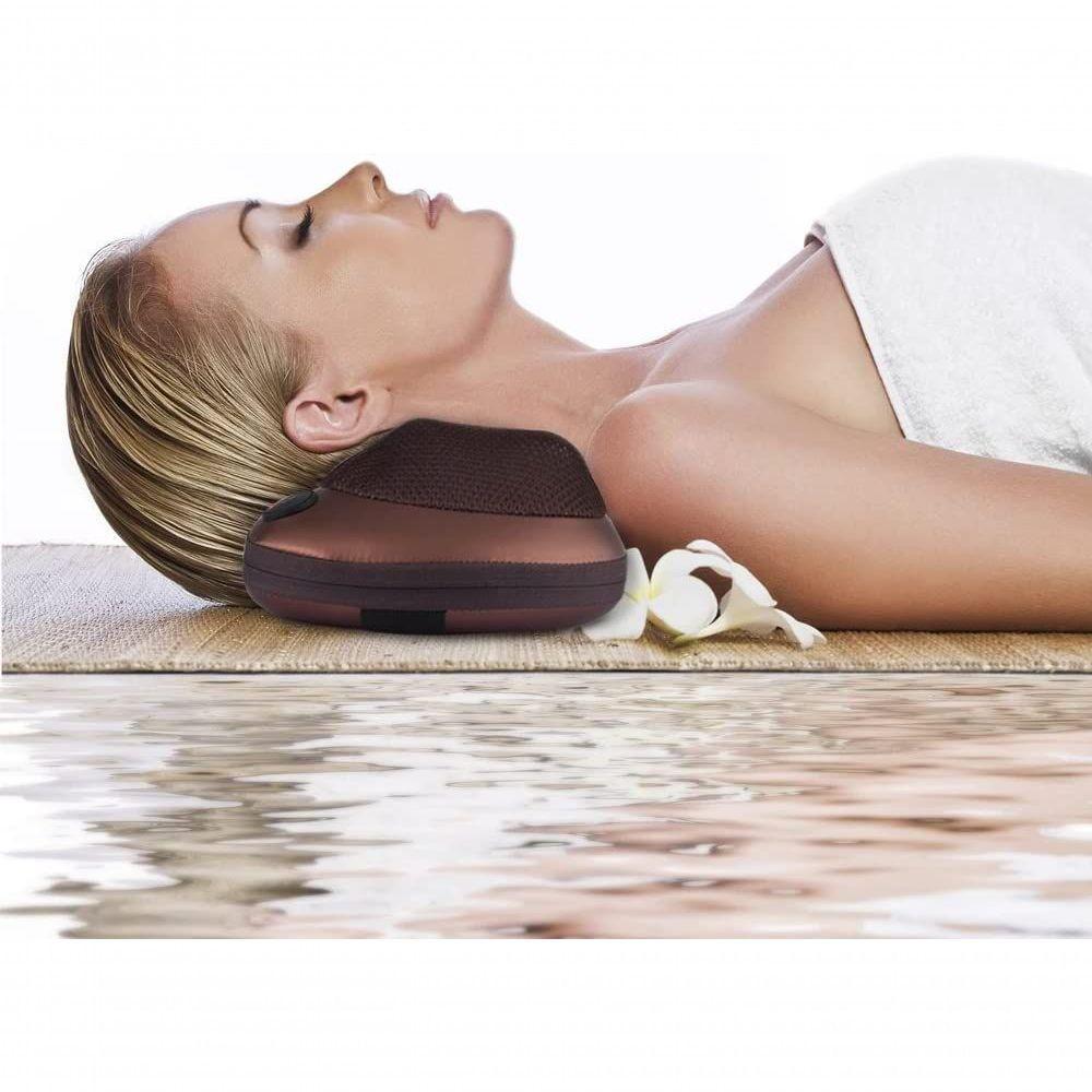 Almofada Massageadora Movimentos Shiatsu Com Infravermelho. - 3