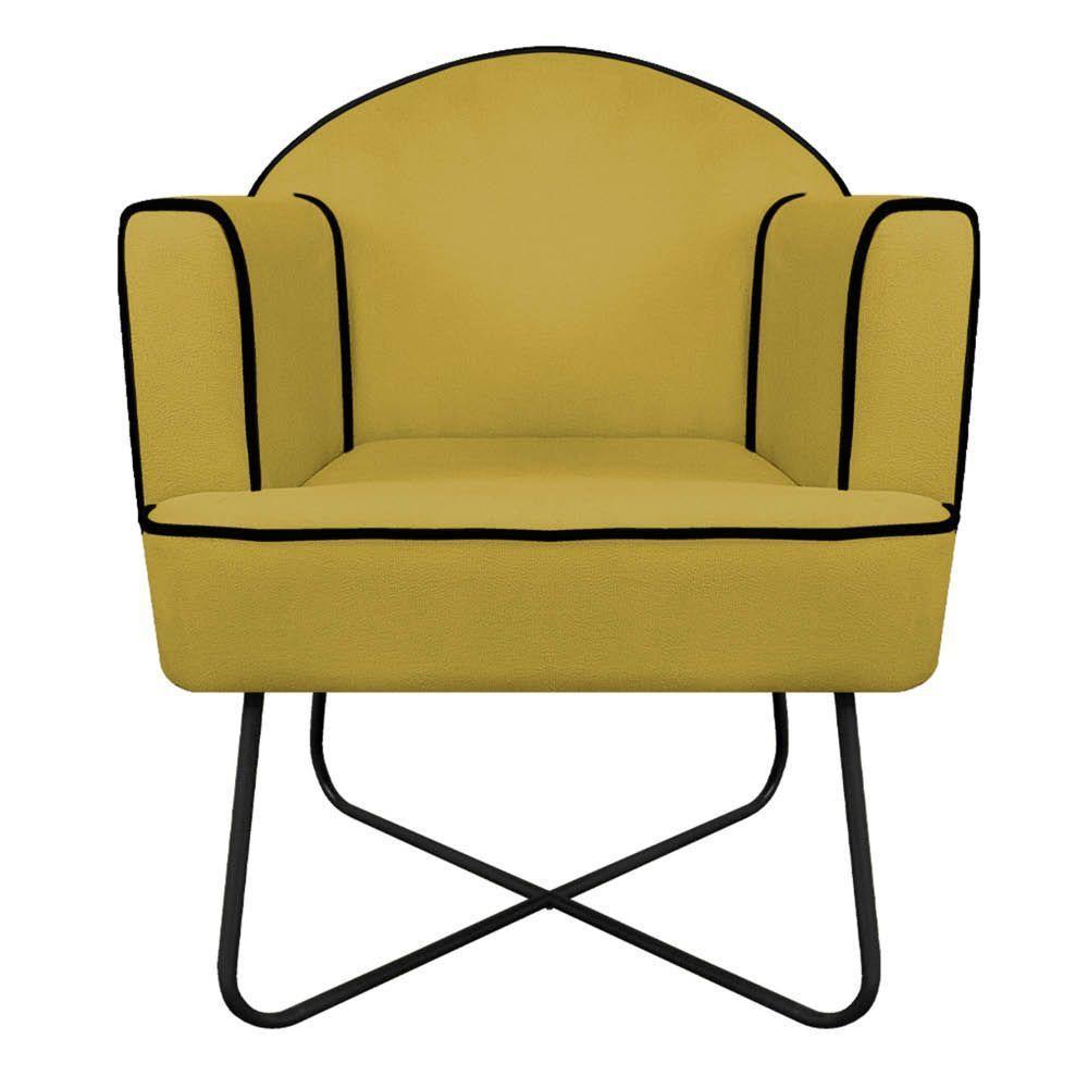 02 Poltronas Athena Base X Suede - 6