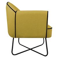 02 Poltronas Athena Base X Suede - 5