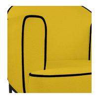 02 Poltronas Athena Base De Ferro Preta Corano