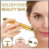 Aparelho De Massagem Facial Firma Pele Beauty Bar 24k Gold