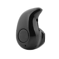 Mini Fone De Ouvido Preto Bluetooth Com Microfone Embutido - 4
