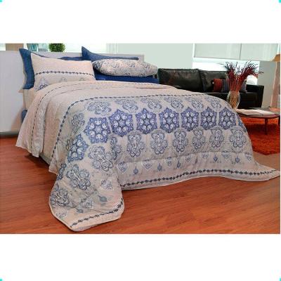 Jogo De Cama Casal Duplo 4 Peças Luna 250x220cm 140 Fios Realce Premium
