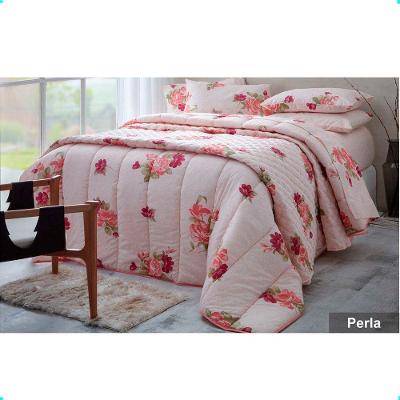 Jogo De Cama Queen Duplo 4 Peças Perla 250x240cm 140 Fios Realce Premium