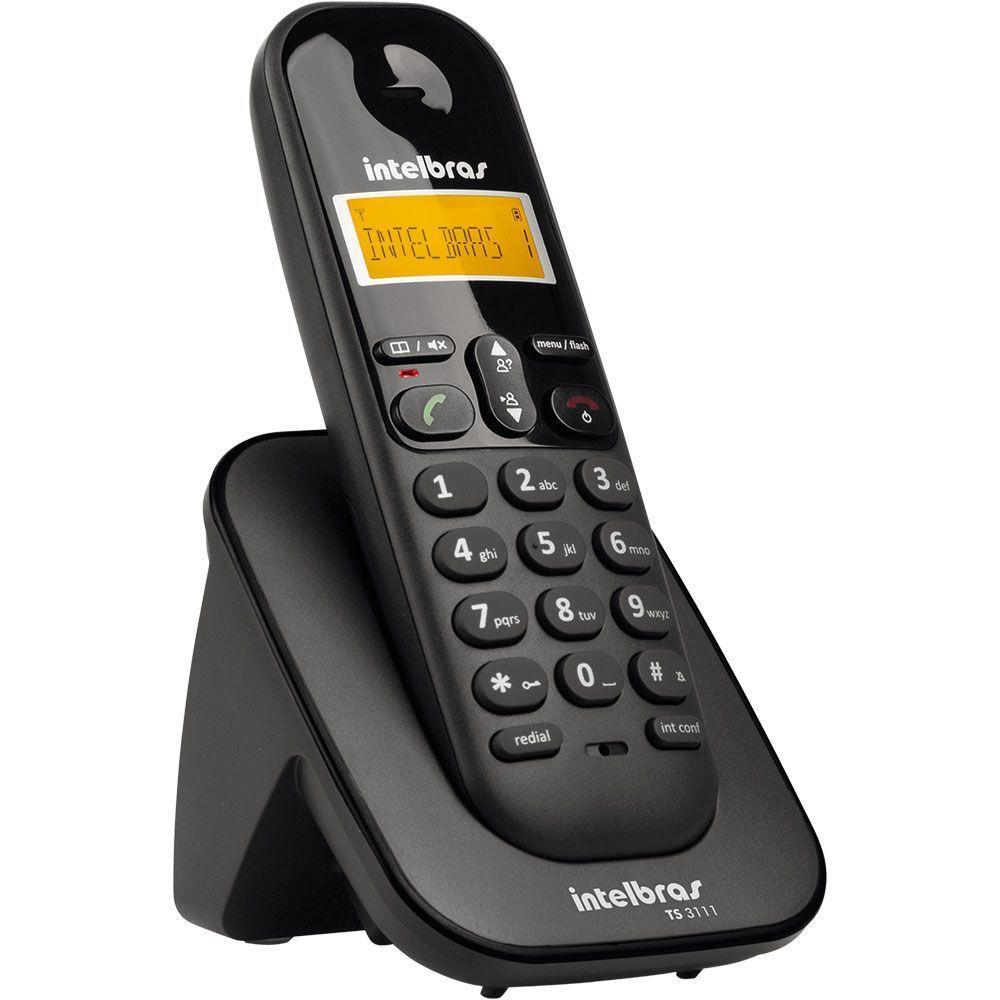 Ramal De Telefone Sem Fio Ts3111 Preto Intelbras - 2