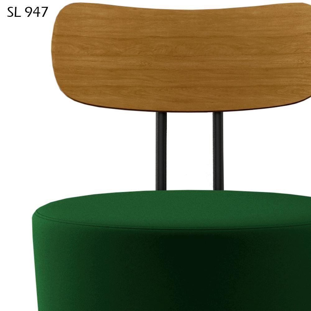 Kit 2 Poltronas Decorativas Lua Veludo Sl 947 Moll Sl 947 - 6