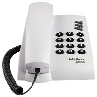 Telefone Com Fio Intelbras Pleno Sem Chave Cinza Artico - 1