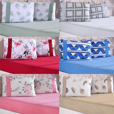 Jogo De Cama Solteiro Malha 100% Algodão Bella Cama