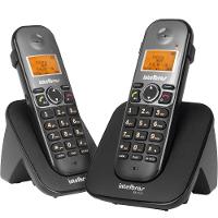 Telefone Intelbras Sem Fio Ts 5122 Base E Ramal - Preto - 4125122 - 1
