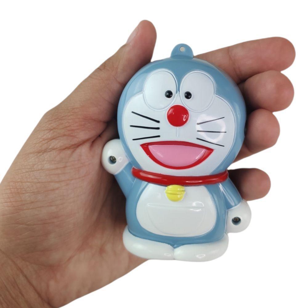 Telefone Fixo Doraemon Mesa C Headset Microfone Flexivel - 4