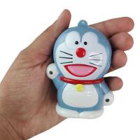 Telefone Fixo Doraemon Mesa C Headset Microfone Flexivel