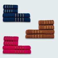 Jogo De Toalhas 12 Peças Coleção Dubai 100% Algodão Br+mr+rs - 1