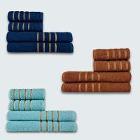 Jogo De Toalhas 12 Peças Coleção Dubai 100% Algodão Br+mr+vd - 1