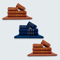 Jogo De Toalhas 15 Pçs Coleção Dubai 100% Algodão Mr+az+mr - 1