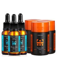 Kit 03 Óleo Barba Goot + 03 Pomada Em Pó Pulvus Embaixador 30Ml - 1