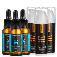 Kit 03 Óleo Para Barba Goot + 03 Blend Turbodil Embaixador 30Ml - 1
