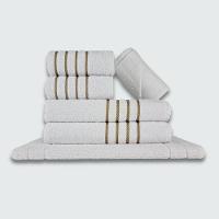 Jogo De Toalhas 24 Pçs Coleção Dubai 100% Algodão Br+rs - 3