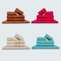 Jogo De Toalhas 20 Pçs Coleção Dubai 100% Algodão Mr+rs+bg+vd - 1