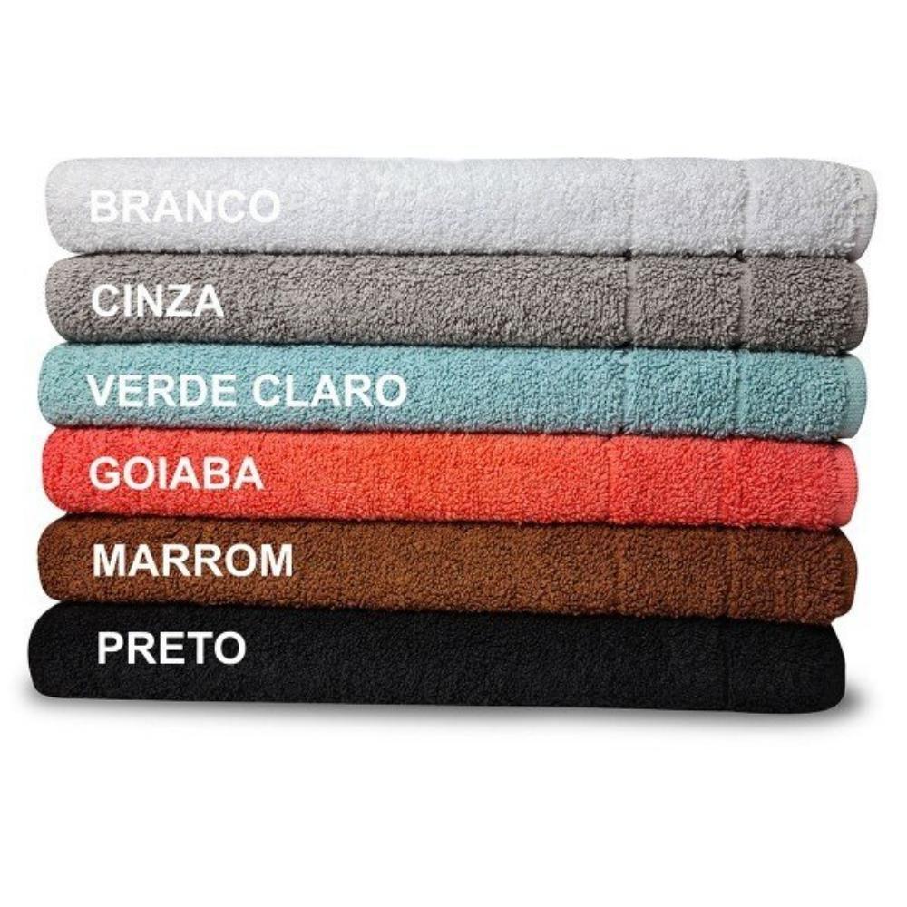 Kit 10 Tapetes Banheiro 550G/M² Extra Felpudo 45X70Cm Rosa - 7