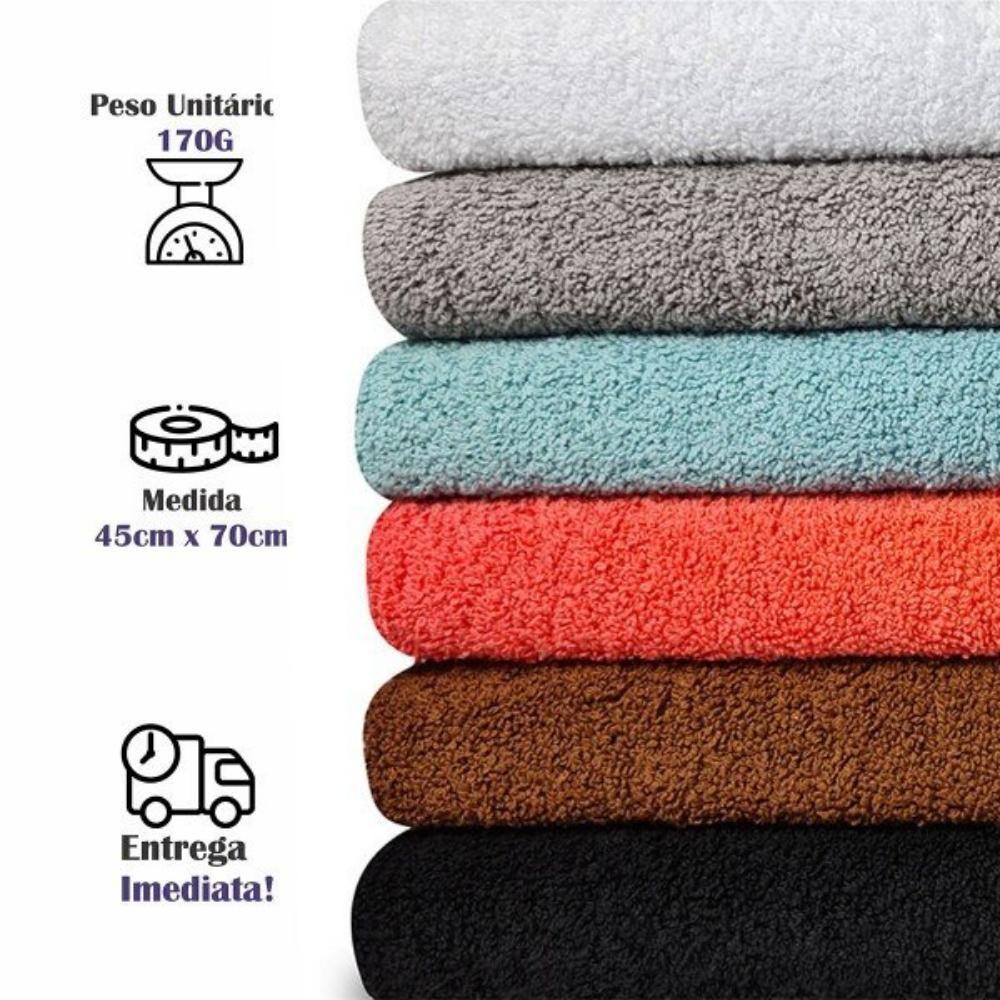 Kit 10 Tapetes Banheiro 550G/M² Extra Felpudo 45X70Cm Verme. - 4