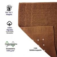 Kit 10 Tapetes Banheiro 550G/M² Extra Felpudo 45X70Cm Verme. - 6