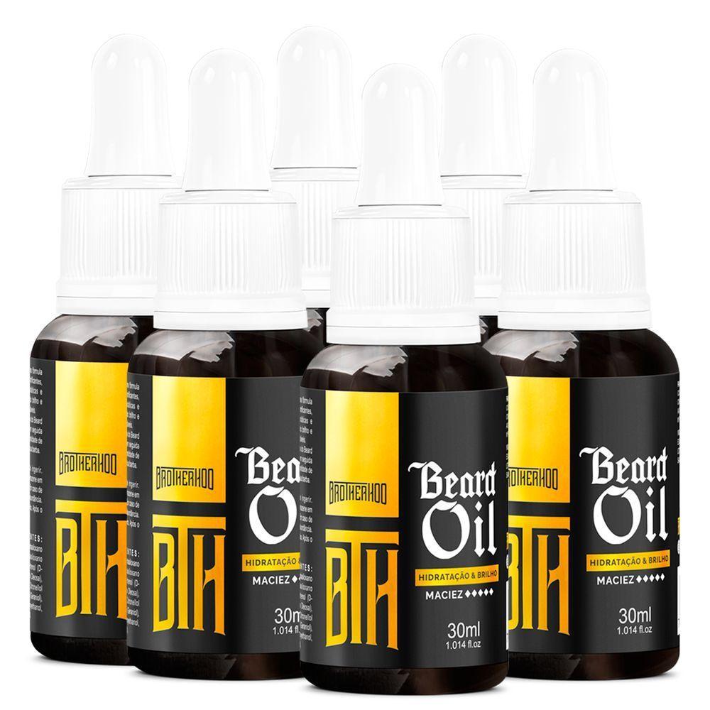 Kit 06 Óleo Para Barba - Beard Oil Bth 30Ml - 1