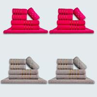 Jogo De Toalhas 24 Pçs Coleção Dubai 100% Algodão Rs+cz - 1