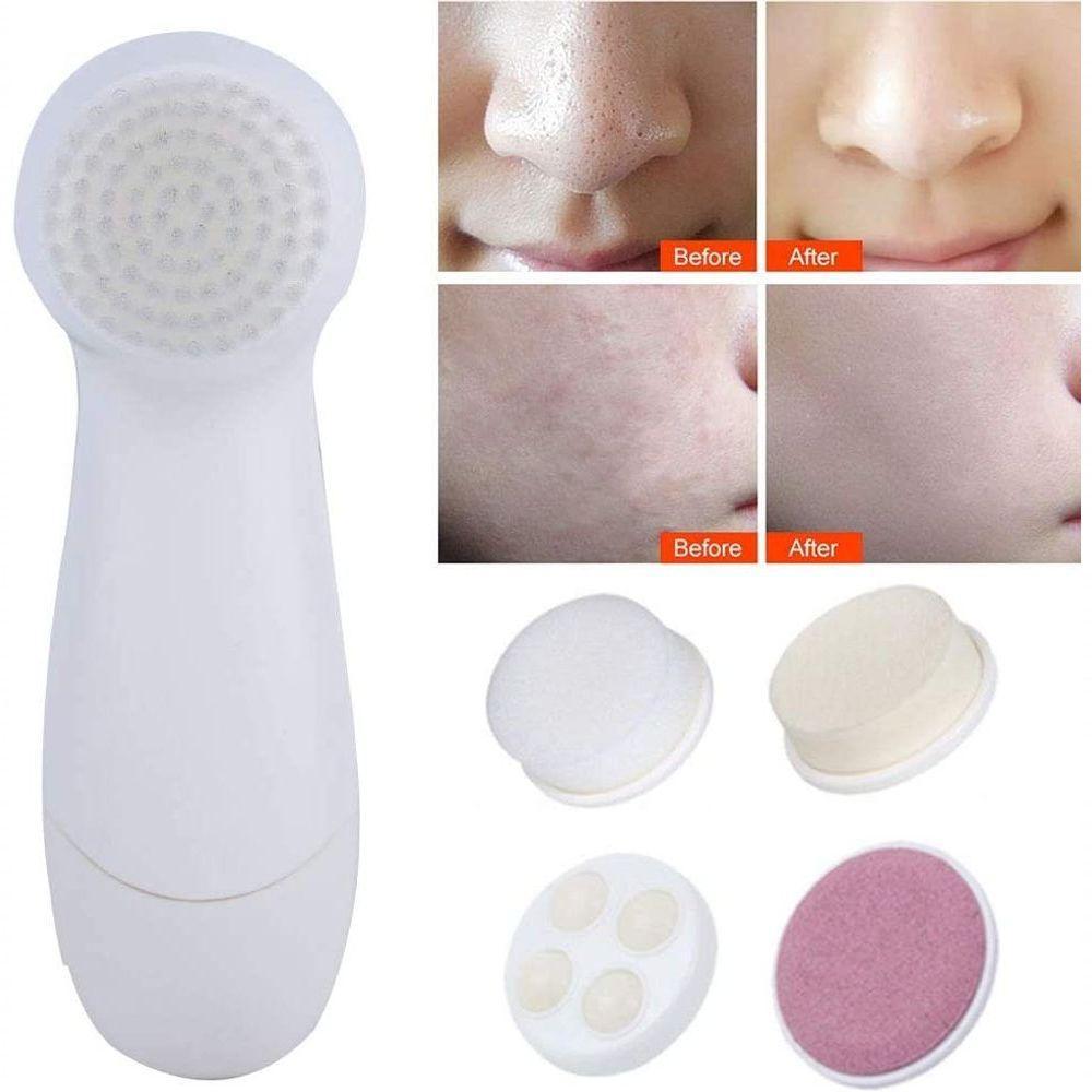 Massageador Limpeza Facial 5 Em 1 Esfoliante Facial - 3