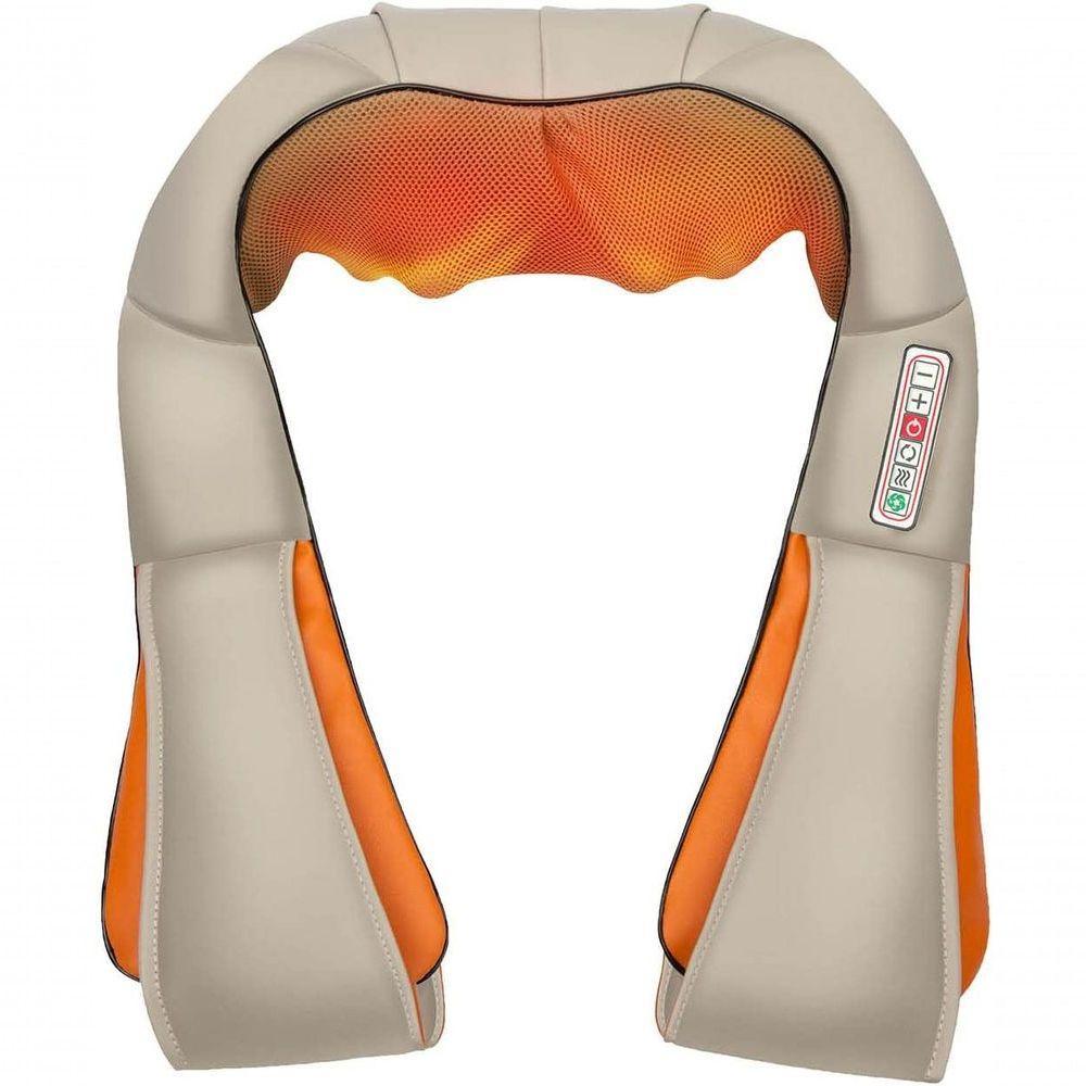 Massageador De Pescoço, Costas, Ombro E Joelhos 3d Infravermelho Shiatsu Relax Q-1343 - 5