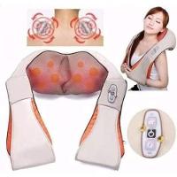 Massageador De Pescoço, Costas, Ombro E Joelhos 3d Infravermelho Shiatsu Relax Q-1343