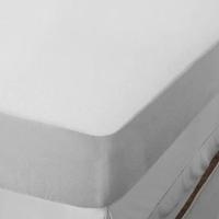 Protetor De Colchão Impermeável Queen Silencioso Lençol 160x200 Cm Fibrasca Branco