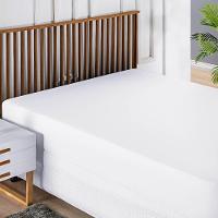 Protetor De Colchão Block Sem Ruído 100% Impermeável King Macio - Branco - 1