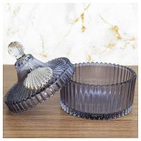 Porta Algodão E Cotonete Vidro 12cm - 3