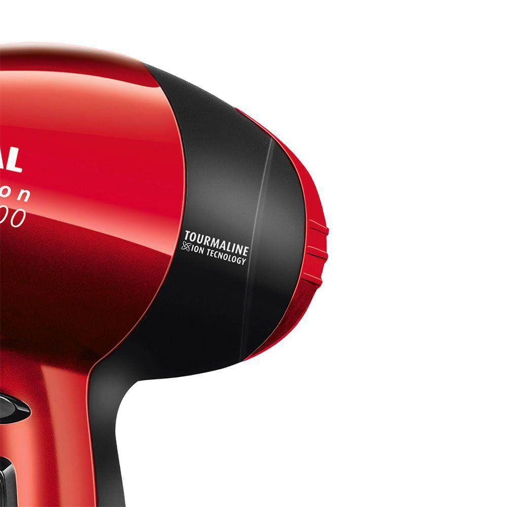 Secador De Cabelos Mondial Infinity 2500 Sc-12- 220v - vermelho/preto - 2