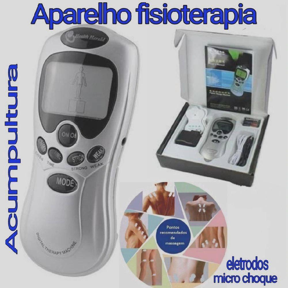 Massageador Para Fisioterapia Acupuntura E Aparelho Tonificador Muscular Portatil E Digital Tens Cx - 1