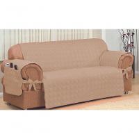 Capa Protetora De Sofa Microfibra 02 E 03 Lugares Avelã - 3