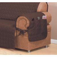 Capa Protetora De Sofa Microfibra 02 E 03 Lugares Marrom