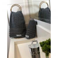 Jogo De Toalha 2 Banho 2 Rosto 1 Piso Kit De Toalha Felpuda - 3