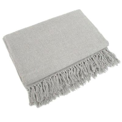 Manta Para Sofá Tipo Manta Capa De Sofá 2,40 X 1,80 Cor:Cinza