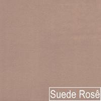 Kit Diva Recamier Vanessa 140Cm Lado Direito E 02 Poltronas Laura Suede Cor Rosê - 5